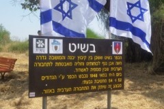 שלטים לגנים בחריטה בעץ