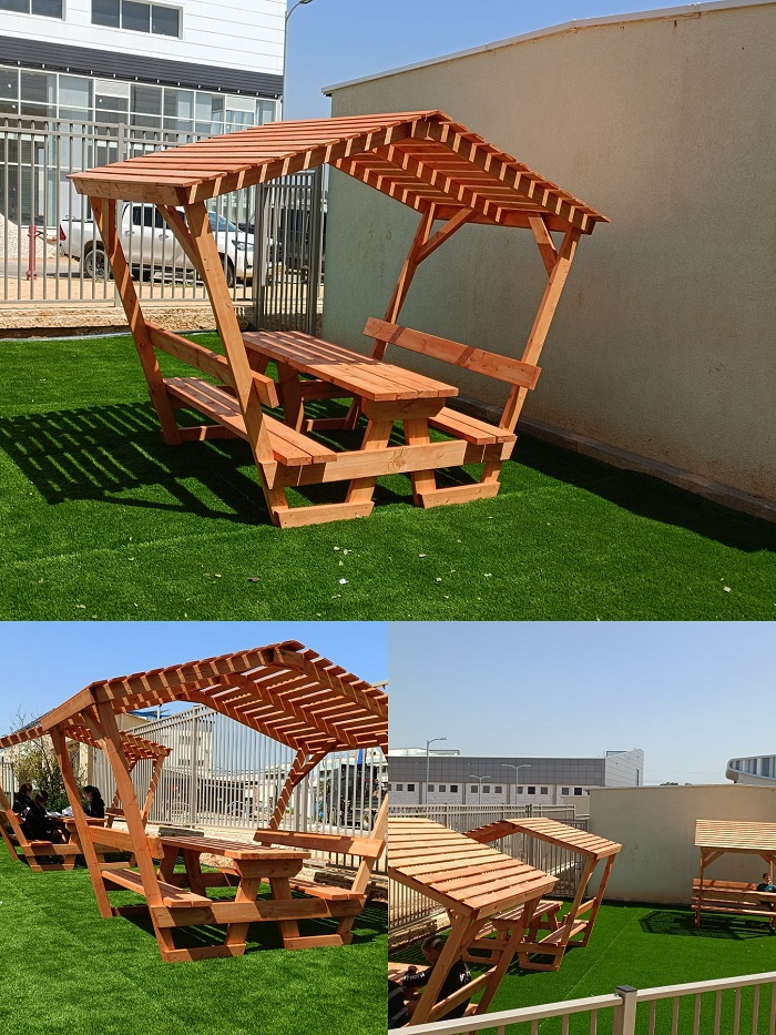 שולחן קק"ל מוצל